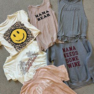 6 Graphic T Shirts